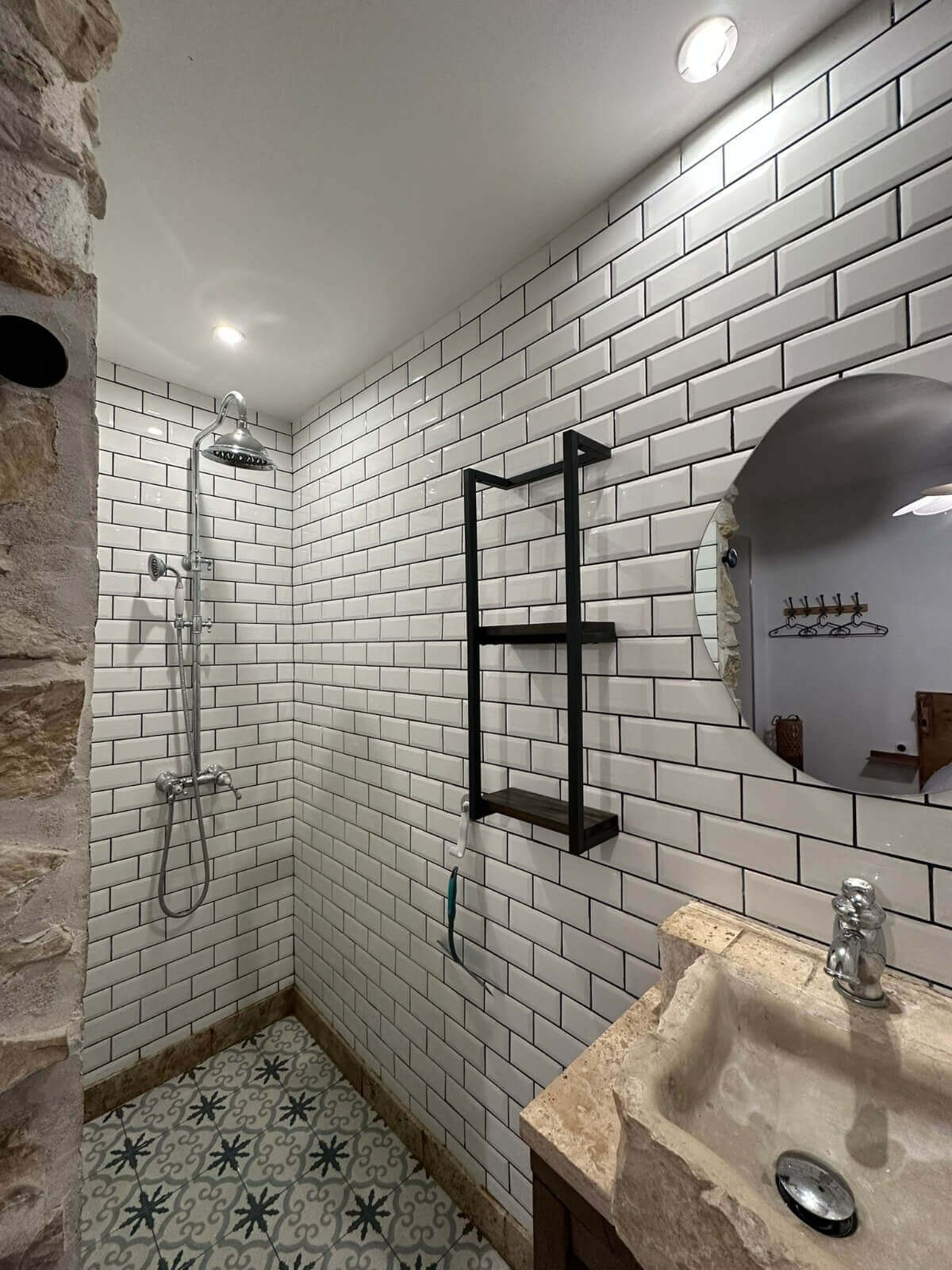 Salle de bain de lisière